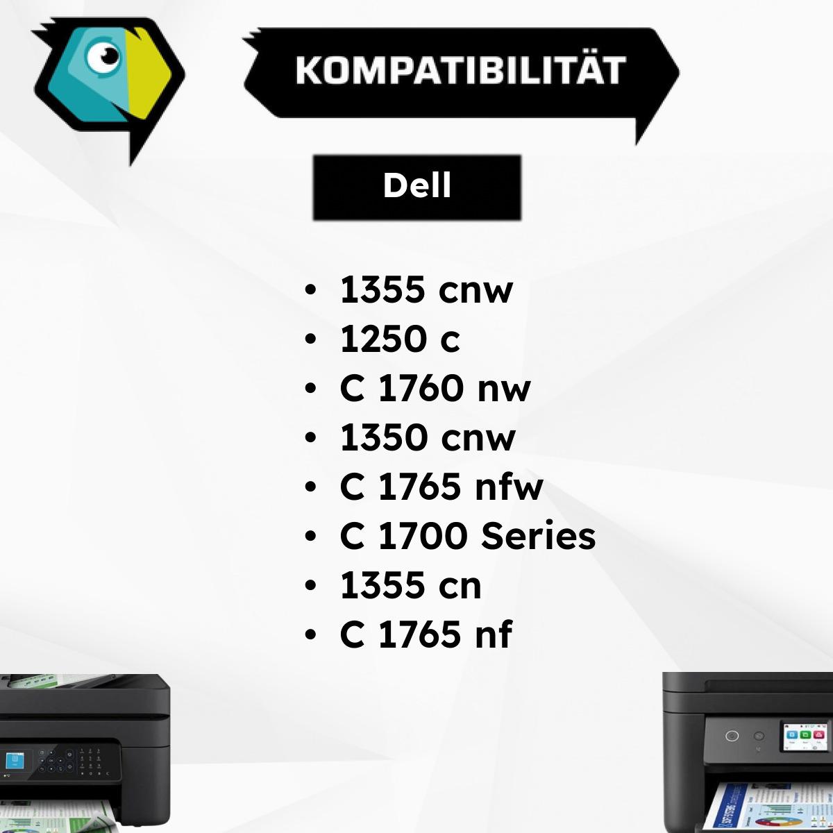 Thumbnail - Inkadoo, Toner, Toner kompatibel zu Dell 593-11037 / 9X54J Toner, gelb Gelb (Y)