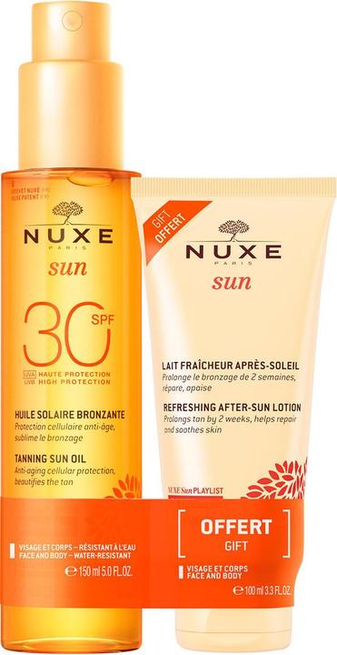 Produktbild Nuxe Sun Set (Sonnenmilch, Sonnenöl, SPF 30, 150 ml, 250 g)