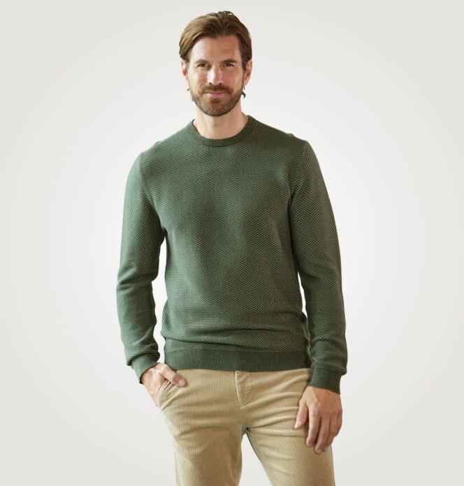 Produktbild Artime Strukturierter Herren Jacquard Pullover (M)