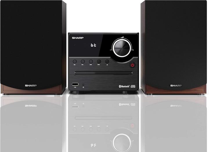 Produktbild Sharp XL-B512(BR) Home-Stereoanlage Heim-Audio-Mikrosystem (Bluetooth, CD Player, 2x 22 W)