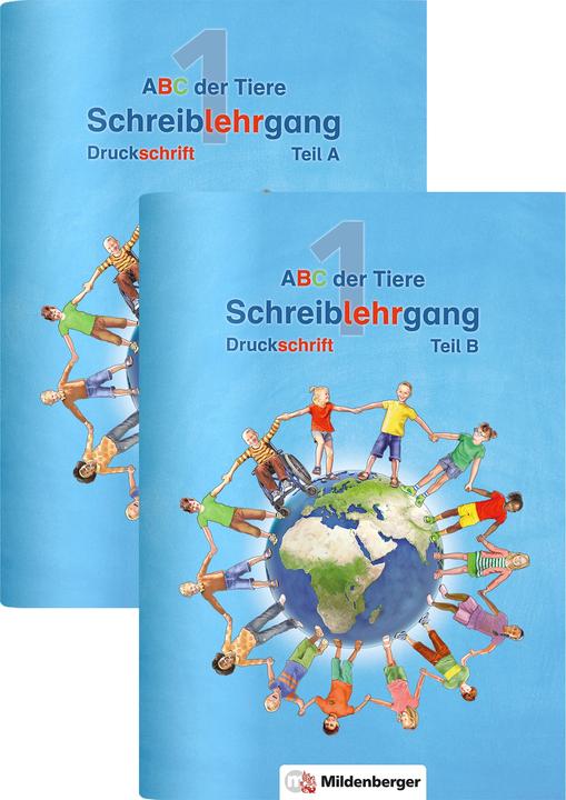 Produktbild ABC der Tiere 1 - Schreiblehrgang Druckschrift, Teil A und B. Neubearbeitung (Deutsch, Heike Treiber, Kerstin Mrowka-Nienstedt, Klaus Kuhn, Rosmarie Handt, 2024)