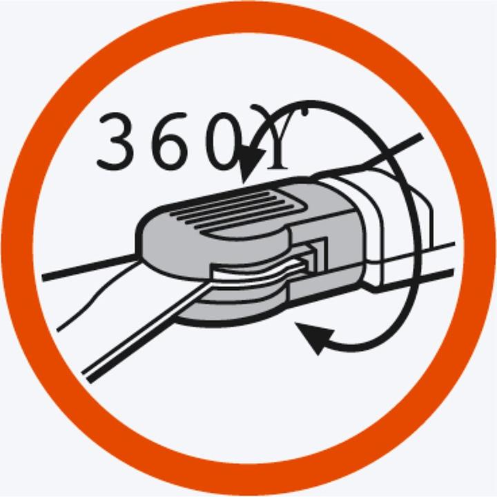 Actual product image Gardena Comfort Grasschere drehbar