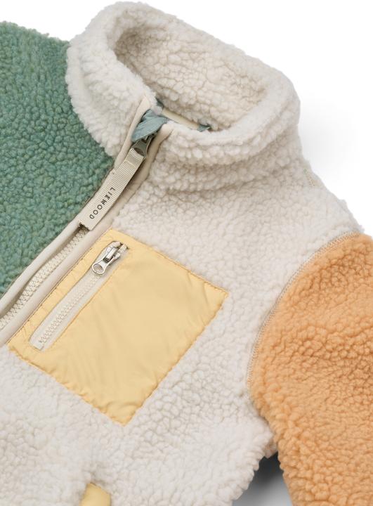Produktbild Liewood Nolan Pile Jacke Peppermint Multi Mix (122)