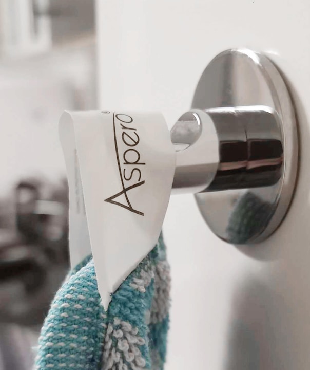 Actual product image Aspero 12 Terry Cotton Tea Towels (50 x 70 cm)