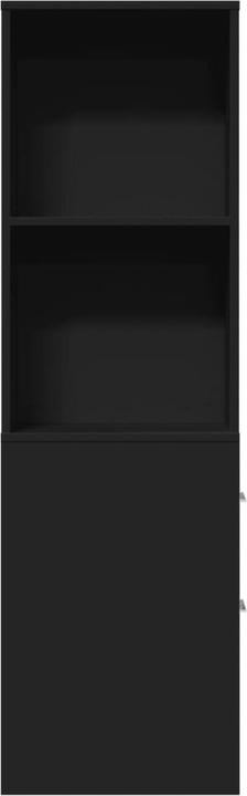 Image du produit vidaXL Armoire de salle de bain Étroite avec roulettes (22 x 41 x 135 cm)