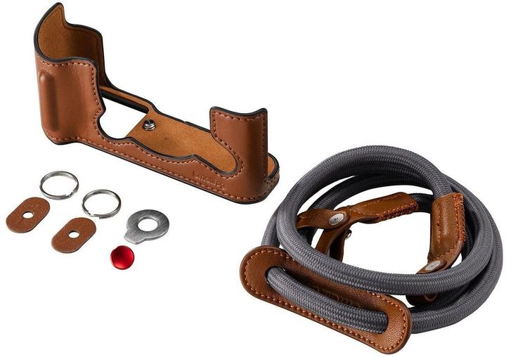 Image du produit SmallRig 5670 Leather Half Case Kit for FUJIFILM X-T30 / X-T30 II / X-T30 III (Brown)