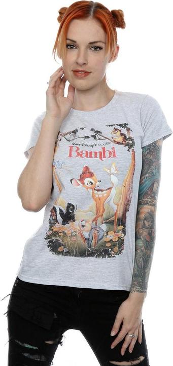 Produktbild Disney Bambi Retro Poster TShirt (M)