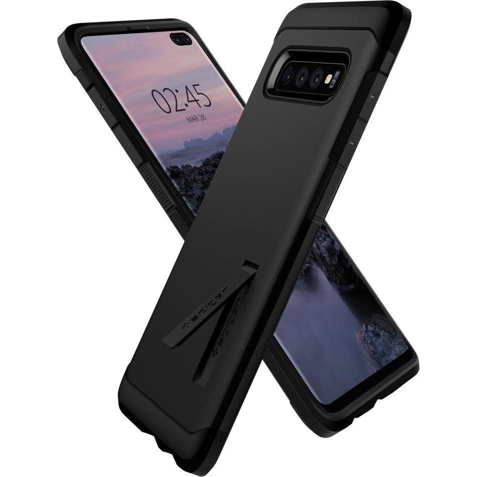 Thumbnail - Spigen Tough Armor (Samsung Galaxy S10+), Smartphone Hülle, Schwarz
