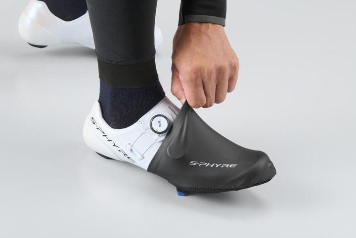 Actual product image Shimano S-PHYRE Toe Shoe Cover (47, 49)