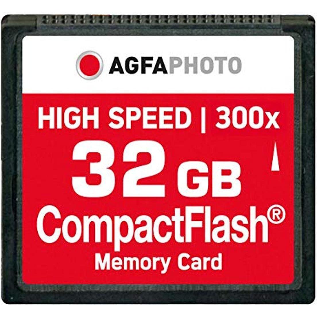 Thumbnail - AGFAPHOTO Compact Flash 32GB High Speed 300x MLC (32 GB, CF), Speicherkarte, Schwarz