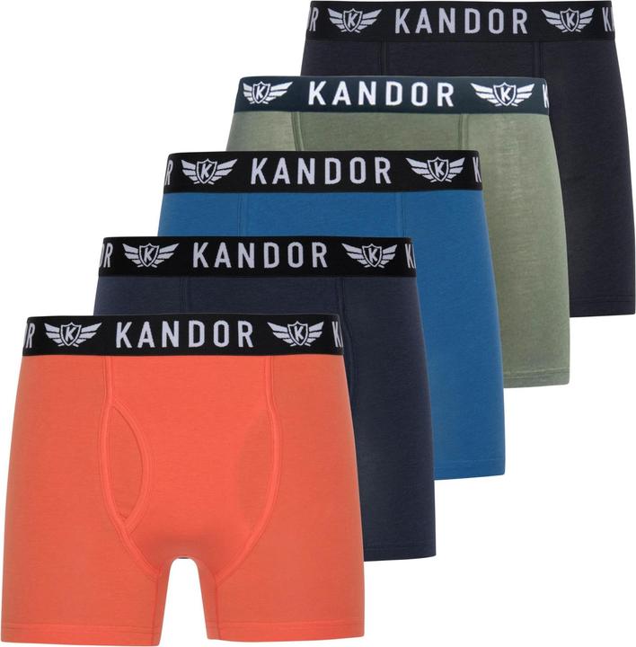 Produktbild Kandor Bambers Boxershorts (5erPack) (XXL, 5er Pack)