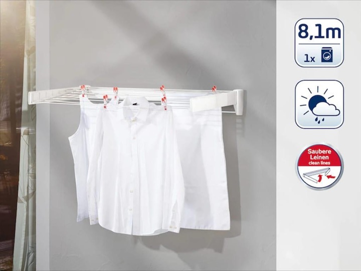 Actual product image Leifheit Telegant 81 (8.10 m)