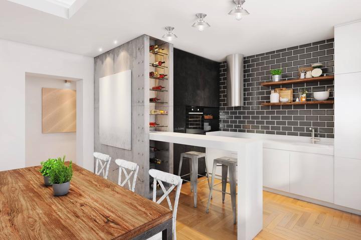 Actual product image Westinghouse Ceiling light Iron Hill brushed nickel (800 lm, E27)