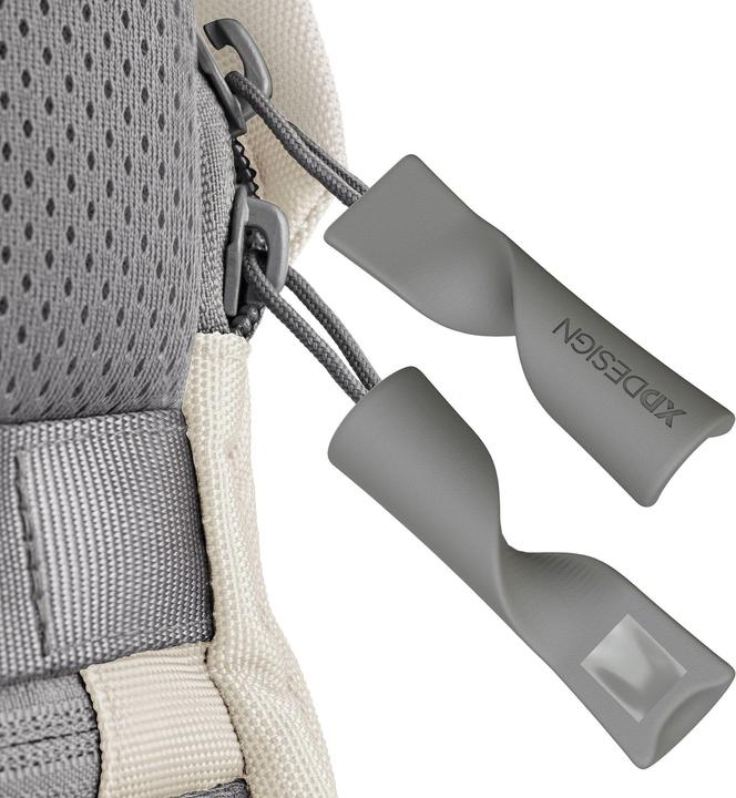 Actual product image XD Design ANTI-THEFT BACKPACK BOBBY SOFT LIGHT GREY P/N: P705.993 (16 l)