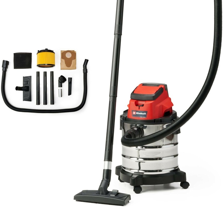 Immagine prodotto Einhell TC-VC 18/20 Li S Solo (Aspirapolvere a umido e a secco)