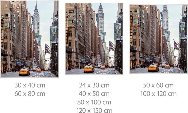 Actual product image Trenddeko Chrysler Building in New York (50 x 60 cm)