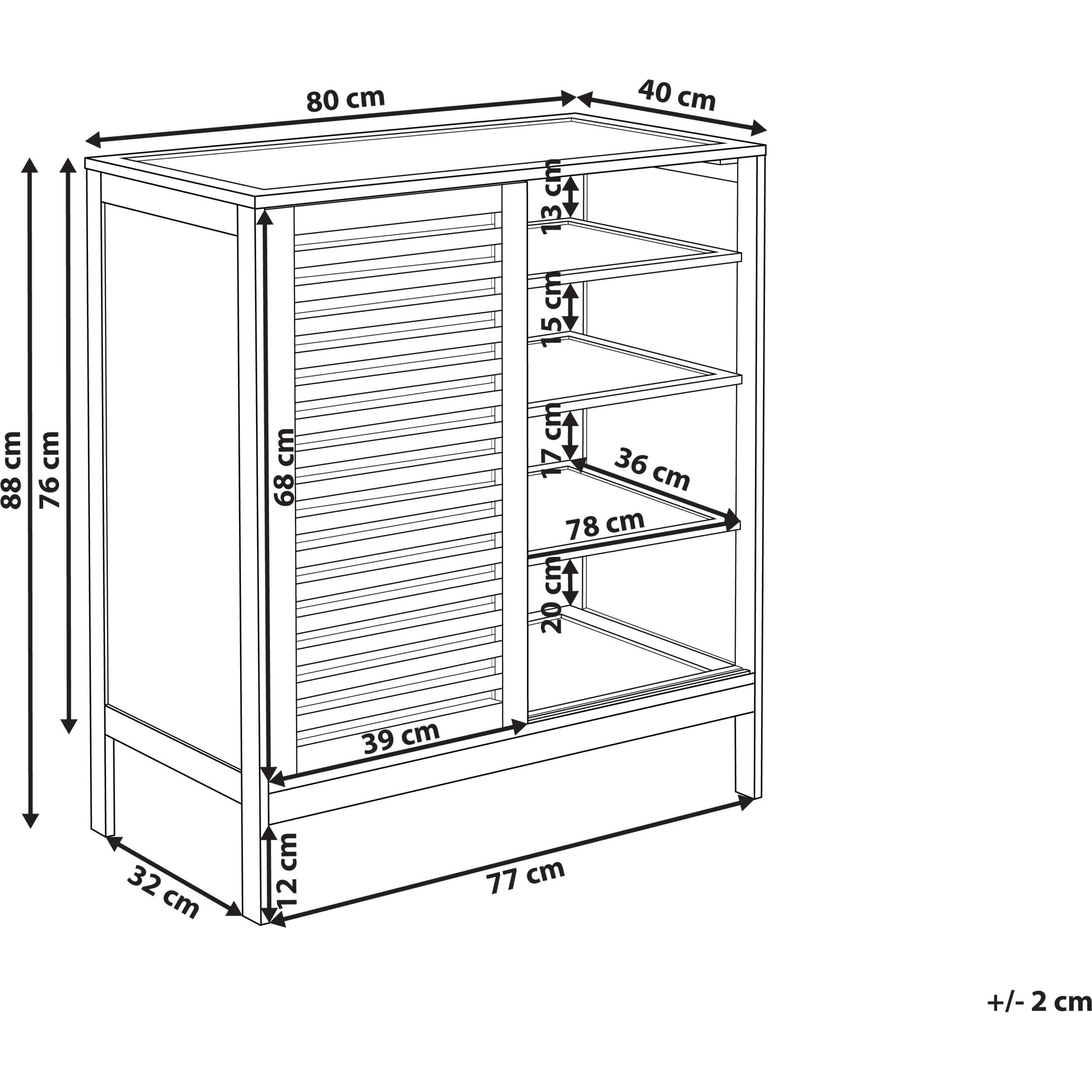 Thumbnail - Beliani, Schuhschrank, Midwood