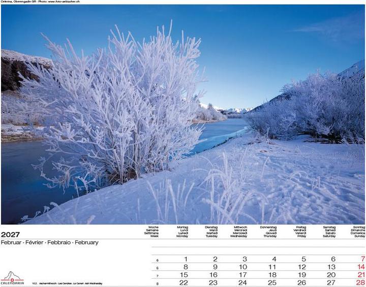 Actual product image Swiss Panorama 2027 (40 x 31)