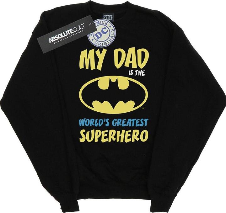 Produktbild Batman World's Greatest Superhero Sweatshirt Jungen (140, 146)