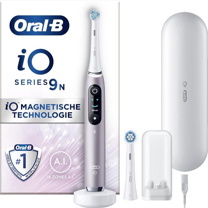 Produktbild Oral-B iO 9N - Elektrische Tandenborstel - Rose Quartz (Oszillierende Zahnbürste)