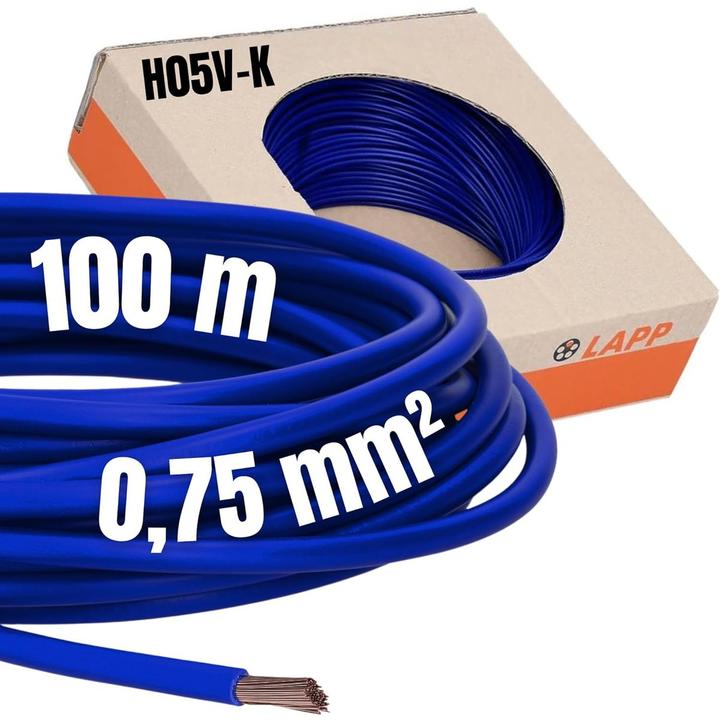 Image du produit Lapp Toron H05V-K 1 x 0,75 mm² Ultr (100 m)