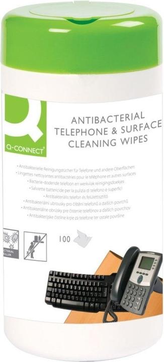 Productafbeelding Q-Connect Multifunctionele schoonmaakdoekjes (100 x)