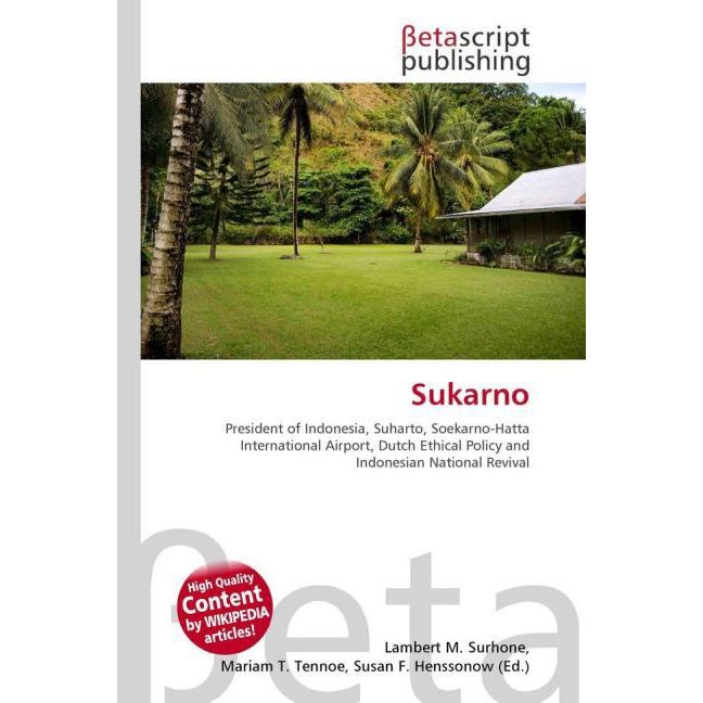 Sukarno, Fachbücher