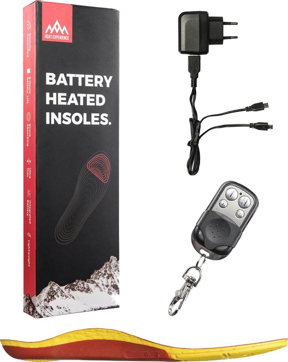 Actual product image Heat Experience HeatX Heated Insoles S Red - EU35/37