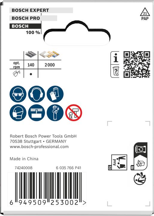 Actual product image Bosch Professional Zubehör Multi Material Lochsäge, 60 mm