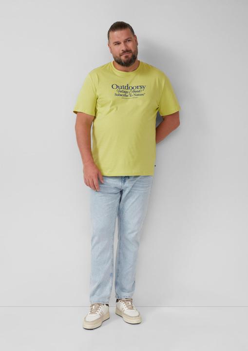 Produktbild S.Oliver T-Shirt Baumwoll-T-Shirt mit Frontprint (4XL)