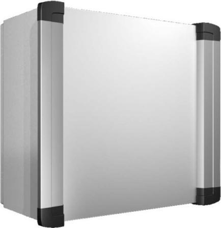 Actual product image Rittal AX operating housing with handle strips 380x380x210mm (Housing)