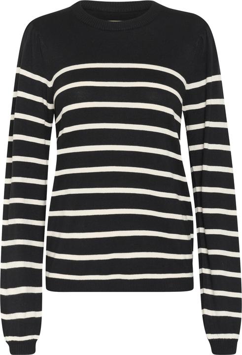 Black, Whitecap Stripe
