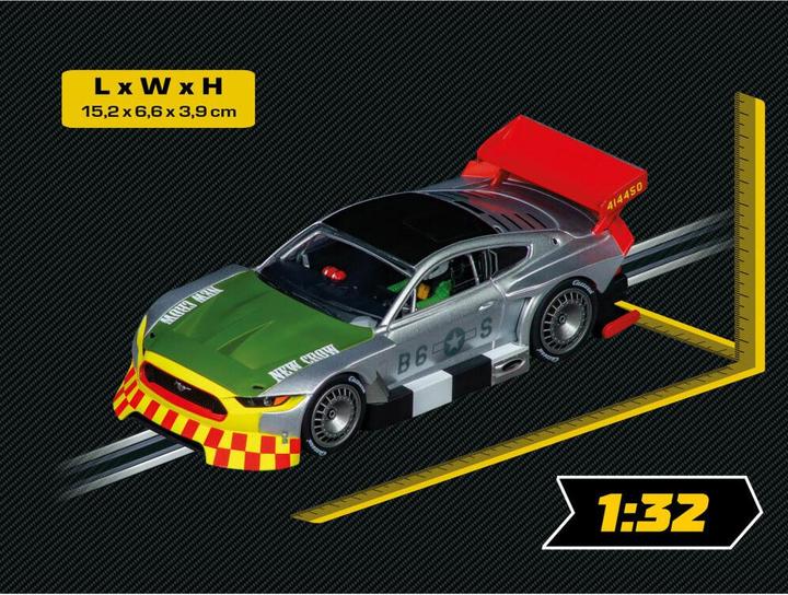 Produktbild Carrera Autorennbahn-Fahrzeug Evolution Ford Mustang GTY New Crow, 1:32, 20027822