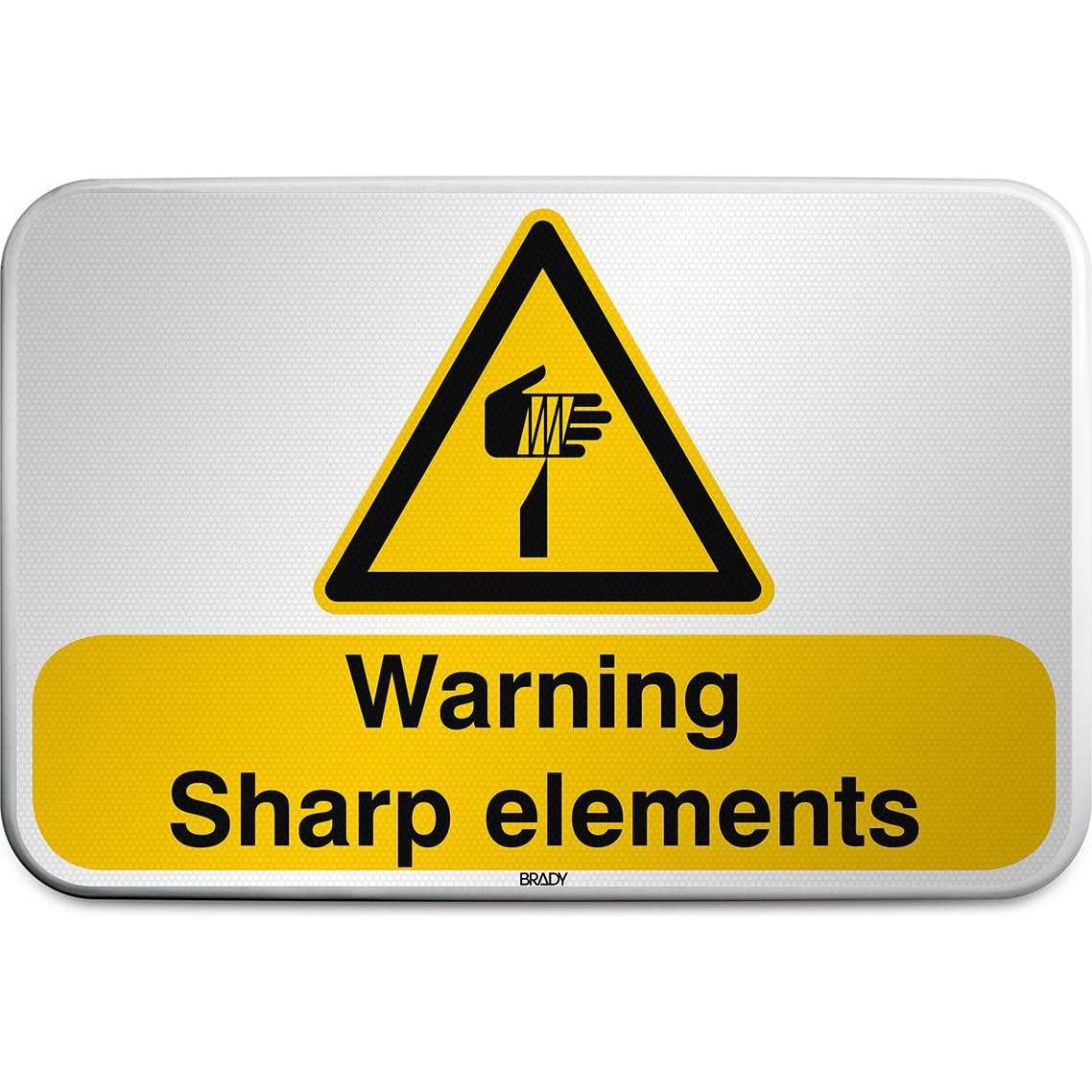 Brady, Sicherheitskennzeichnung, ISO Safety Sign - Warning