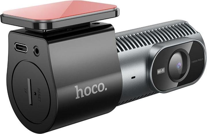 Produktbild Hoco Dash Camera DV13, 720P, Wi-Fi, Schwarz (Eingebautes Display, Eingebautes Mikrofon)
