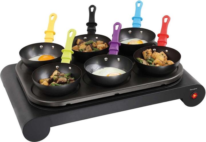 Produktbild Livoo Set Mini-Wok, Crêpe-Eisen und Grill