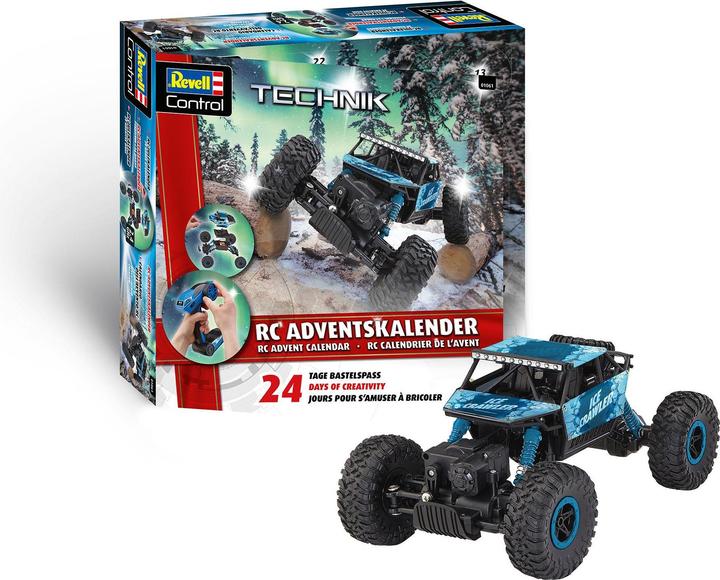 Actual product image Revell Advent Calendar RC Crawler 2025