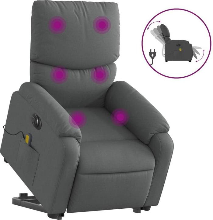Image du produit vidaXL Massagesessel mit Aufstehhilfe