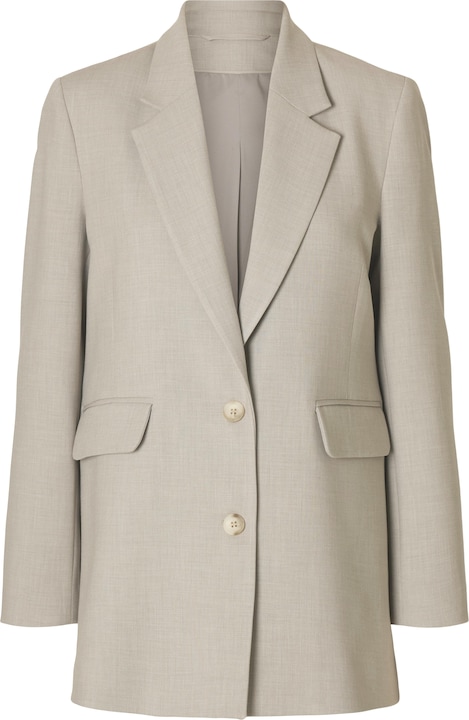 Actual product image Selected Femme Slfrita Ls Relaxed Blazer Mel Noos (38)
