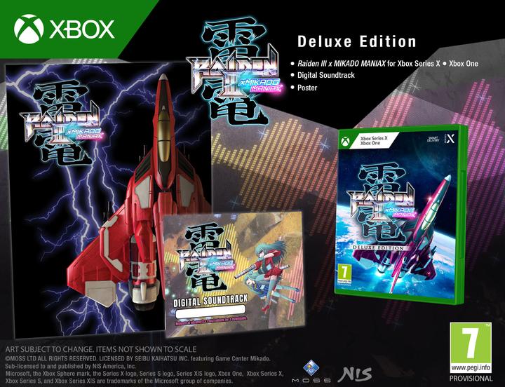 Actual product image NIS Raiden III x MIKADO MANIAX (Deluxe Edition) (Xbox Series X, EN)