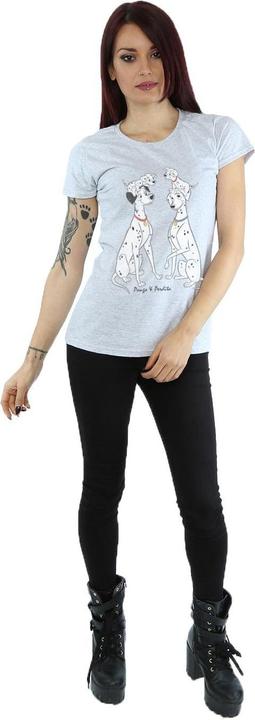 Immagine prodotto 101 Dalmatians Pongo And Perdita Maglietta Donna (XS)