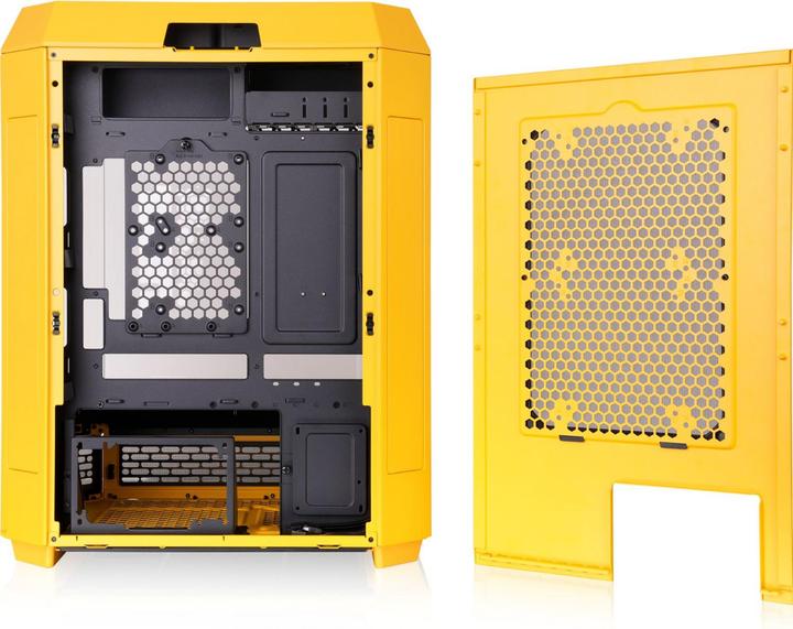 Produktbild Thermaltake The Tower 600 (dunkelgelb, Tempered Glass x 3) (mATX, Mini-ITX, ATX)