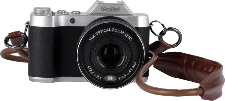 Produktbild Rollei Powerflex 10x Retro I 64 MP Digitalkamera mit 4K (4.9 - 49 mm, 64 Mpx, 1/2.8")