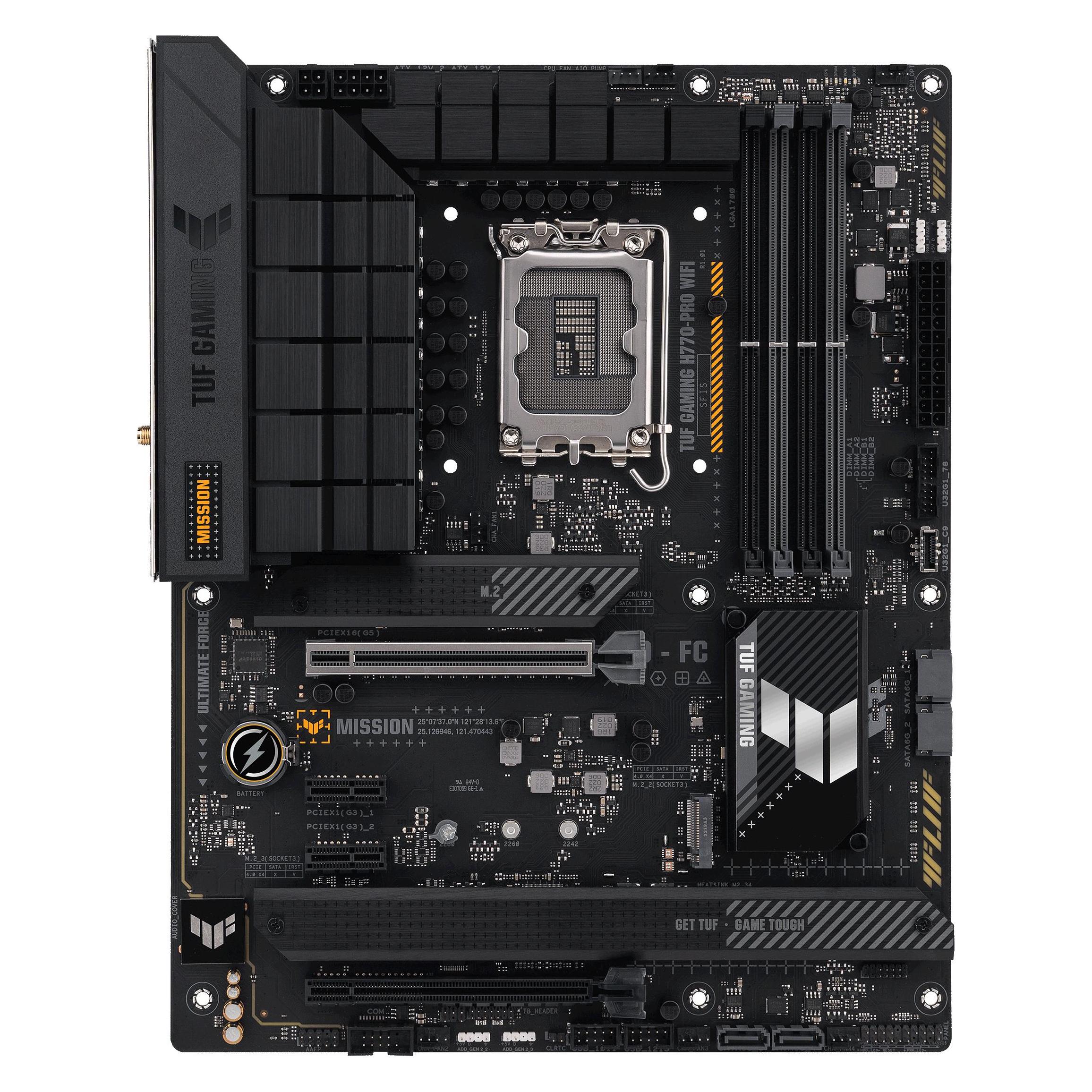 ASUS TUF GAMING H770-PRO WIFI (LGA 1700, Intel H770, ATX), Mainboard