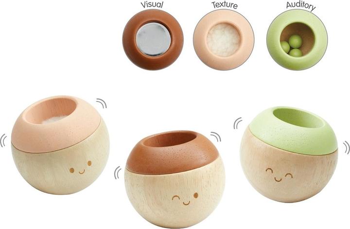 Produktbild Plantoys Houten Speelgoed Sensorisch Tuimelen - Modern Rustiek