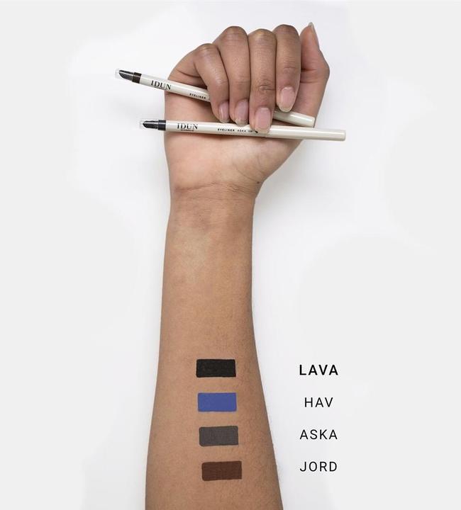 Produktbild IDUN Minerals Eye liner Lava svart (Lava Black)