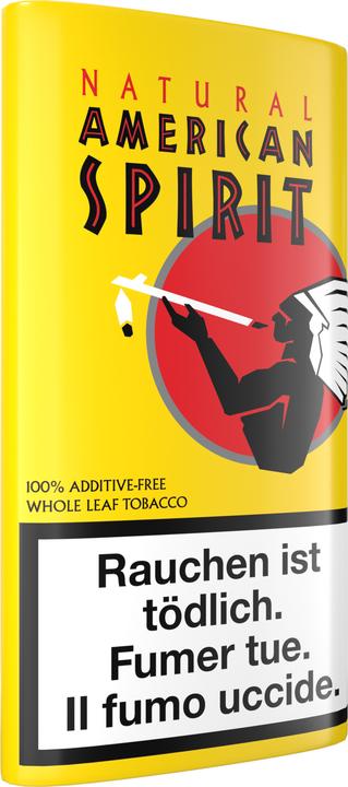 Actual product image Natural American Spirit Yellow RYO (Baccy, 25 g)