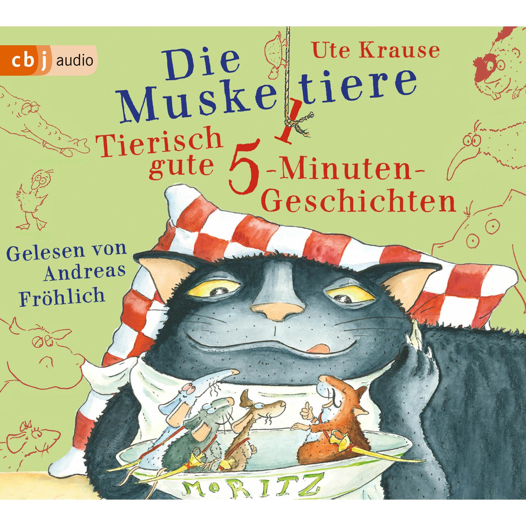 Die Muskeltiere – Tierisch gute 5-Minuten-Geschichten, Hörbücher von Ute Krause