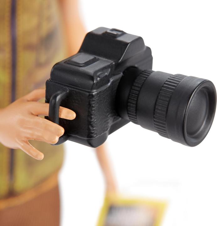 Actual product image Barbie Photojournalist doll