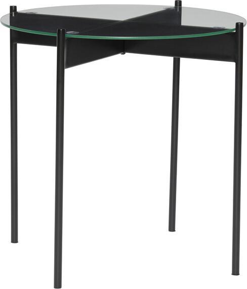 Image du produit Hübsch Table d'appoint Beam Noir (45 x 45 x 42 cm)